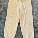 SKIMS Cozy Fluffy Knit Jogger Lounge Pants in Bone Size 2X / 3X Photo 0