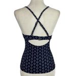 Athleta Blue Taza Kaimana Tankini Bikini Swim Top Size 32B/C Photo 8