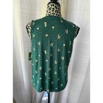Women Celebrate Together Green St. Patrick Day Leprechaun Print L Tank Top RB Size L Photo 7