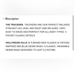 One Teaspoon Hollywood Hills Truckers Mid Rise Straight Leg Jean 24 Photo 11