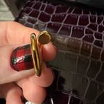 Gold Nail Design Ring size 6 Photo 2