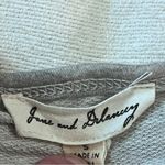 Jane and Delancey  Gray Camo Shoulder‎ Cutout Shirt S Military Chic Utility Core Photo 3