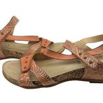 L'ATISTE L' Artiste Quilana Ankle Strap Sandal Peach Womens 37 Photo 0