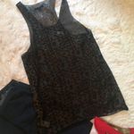 joe's jeans Metallic Gold black leopard Animal Print tank Photo 0