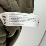 Eileen Fisher olive green pullover sweater dress tunic top chest pocket medium Photo 6