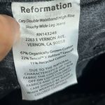 Reformation  Cary Wide Leg Jeans Women’s 28 Faded Black High Rise Slouchy Chic Photo 9