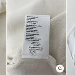 ANINE BING  TATUM POLO SWEATSHIRT IN IVORY REVOLVE $200 casual logo winter Photo 7