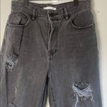 PacSun  Black Distressed Straight Leg Jeans Photo 2