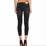 IRO  Tessa Adjuste Low rise in black jeans Photo 4