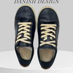 Ecco Navy Leather Lace Photo 0