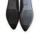 st. john's bay  Womens Flats Dark Grey Black Knit Pointed Toe Comfort Casual Photo 10