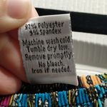 Win Win Women's Size L-XL Boho Multicolor Crochet Pinwheel Sleeve Tunic Top Photo 6