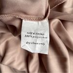 Birdy Grey NWT  Tulle Christina Dress Sandy Taupe Full Length Gown Size Small NEW Photo 12