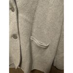 J.Crew  Woman’s Merino Wool Sweater Blazer Jacket 2 Button Grey Size Small Photo 2