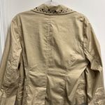 Daisy Fuentes  Studded Beige Blazer Photo 1