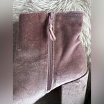 Stuart Weitzman  Trendy Canvel Bootie In Candy Pink Velvet Block Heel Size 7M Photo 8