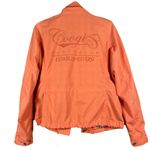 COOGI  Jacket Womens Size M Orange Studded Hood‎ Casual Full Zip Australia Cotton Photo 8