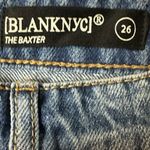 BLANK NYC  The Baxter Jeans 26 Ribcage Straight in No Shade Here Crop NWT Photo 11