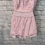 Rails Angelina Rose Stripe - Women’s XS Linen Blend Cap Sleeve Mini Dress Photo 8