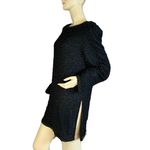 Papell Boutique  BLACK SILK BEADED EVENING TUNIC (XL) Photo 2