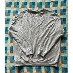 Athleta Long Sleeve Shirt Womens Sz Medium Gray Heathered Rayon Blend Sweater Photo 8