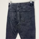 Good American  Good Classic Skinny Jeans Black114 Size 30 High Waist Photo 7