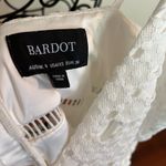 Bardot  Louisiana White Lace Midi Dress 4/XS Lined Party Designer Spaghetti Strap Photo 6