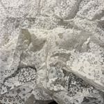 Victoria's Secret  White Lace Romper:Size Large Photo 2