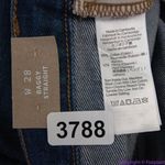 Madewell NEW ‎ Baggy Straight Jeans in Dark Worn Indigo Wash, 28 Photo 15