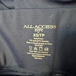 Bandier All Access Center Stage Pocket High Rise Legging Navy Blue XS Photo 3