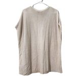 Lafayette 148  New York Women's V-Neck Sleeveless Beige Sweater XL Pullover Photo 1