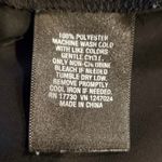 Mossimo Supply Co Elegant Twist Front Draped Blouse Size Large Black Purple Photo 4