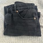 Motel Black Denim Maxi Skirt Photo 1