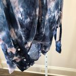 Young Fabulous and Broke Jonnie Crossover Tie Dye Watercolor Print Blouse Sz S Photo 7