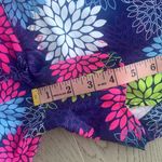 Birdies and Bows Floral Blue Women's Shorts Size Small Photo 4