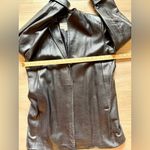 DERO by Rocco D’Amelio Black Genuine Leather Blazer Jacket Women’s Size M Size M Photo 11