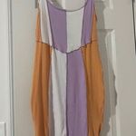 Forever 21 White, Purple and Orange dress Photo 0