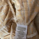 Free People  Burnout Beaded Hem Tee Medium Photo 5