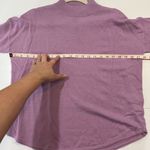 Madewell NEW Ashbury Mock Neck Pullover Sweater Long Sleeve Purple Small Photo 7