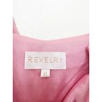 Revelry Maxine Satin Maxi Dress Size 10 Pink Bridesmaid Wedding Photo 5