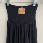 Cleobella New gauzy wide leg pants slit smocked elastic waist pull on boho XS Photo 4