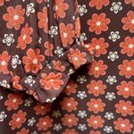 NEW Madden NYC Womens Floral Sheer BodyCon Dress Plus Size XXL Boho Hippie Indie Brown Photo 5