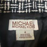 Michael Kors black & white blazer size 4 Photo 5
