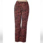 Scotch & Soda NWT  Animal Print Slim Fit Jeans Leopard Print Pants Coral Pink 29 Photo 1