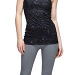 Lululemon Power Y Tank Luon Star Crushed Coal Black Black size 6 Photo 10