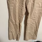 Kate Spade  Khaki Beige Pull On 3-Button Pants- Size 4 Photo 4
