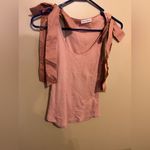 Ulla Johnson  Bailey tank ribbed bow strap tank top small Photo 2