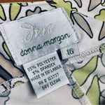 Donna Morgan Abstract, Colorful, Neon, 3/4 Sleeve Dress, Size 16 Photo 3