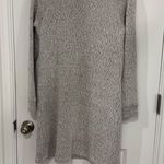 Willow & Clay Lou & Grey for Loft Heathered Gray Long Sleeve Sweater Dress Size Small Winter Photo 0