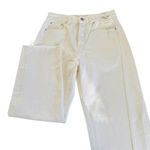 Madewell  Curvy Pieced Barrel Leg Jeans Women’s Size 28 Tile White NWT Casual Photo 1